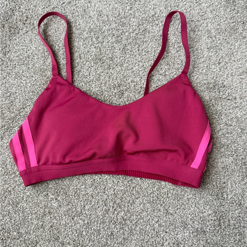 adidas Berry and Pink Sports Bra